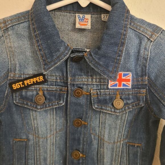 Junk Food Beatles Toddler Jean Jacket 2T - Picture 2 of 6